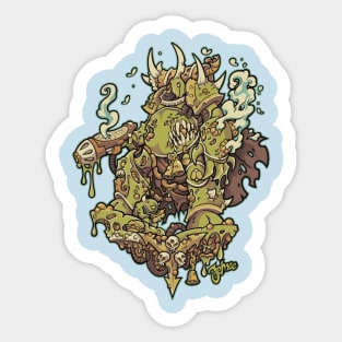 DISEASE AND DECAY Sticker